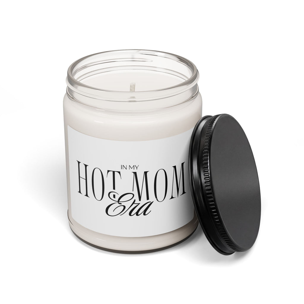 Hot Mom Era Scented Soy Candle — 9oz Jar (Funny Mom Gift)
