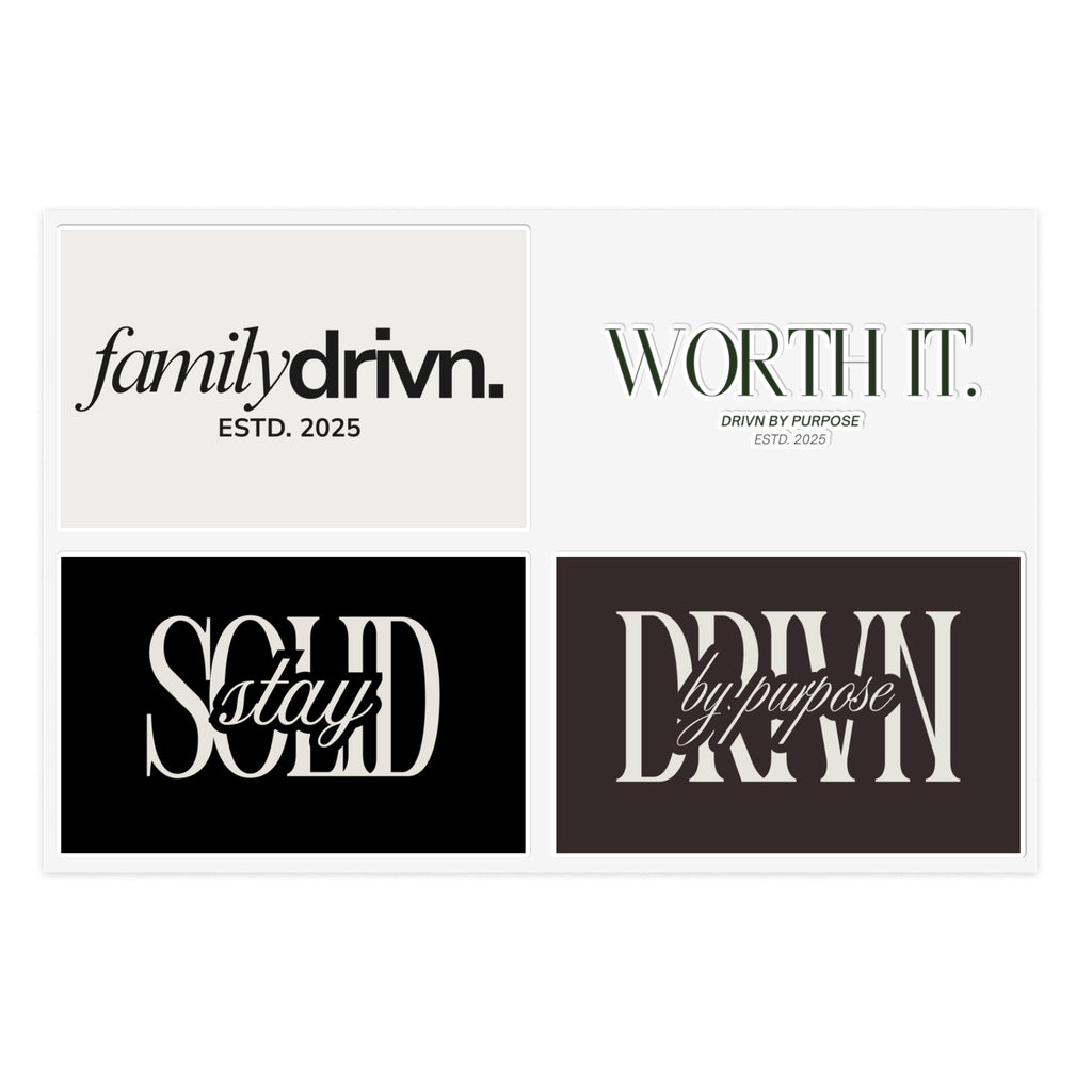 Family Drivn Sticker Sheet