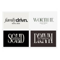 Family Drivn Sticker Sheet